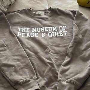 The Museum of Peace & Quiet Men's Crewneck Sweater - Taupe